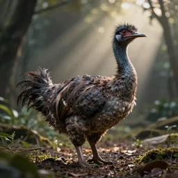 photo of a real dodo bird. dronte. exctinct animal. wild life photography