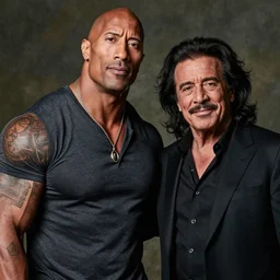 Dwayne Johnson and Danny Devito are the same person