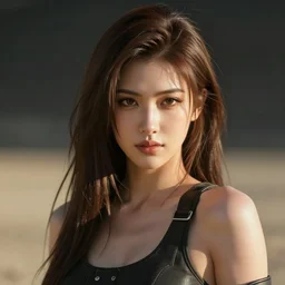 portrait of ayane in dead or alive video game team ninja on the playa