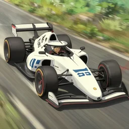 speed racer's mach 5 in motion, portrait shinkai makoto studio ghibli studio key hideaki anno sakimichan stanley artgerm lau rossdraws james jean marc simonetti elegant highly detailed digital painting artstation pixiv