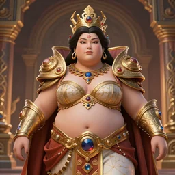 mei from overwatch as the queen of an ancient civilization, by diego gisbert llorens and donato giancola, regal, chubby, soft lighting, dramatic lighting, intricate, hyper realistic, highly detailed