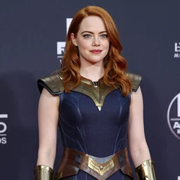 emma stone as thanos