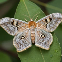 beautiful moth close up shot, hyper detailed macro photography