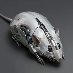 ultrarealistic illustration mouse cyborg, cyberpunk, sci - fi fantasy, intricate, elegant, highly detailed, digital painting, artstation, concept art