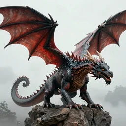 a realistic dragon