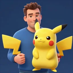 screenshot from jerry springer pikachu as a father