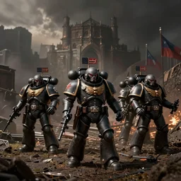 Satanic States of America, alternate history, Satanic Marines, goth marines, US marines, 1970s
