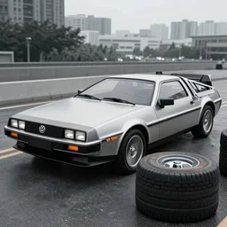 volswagen sedan edition from DeLorean, from “back to the future”-W 960