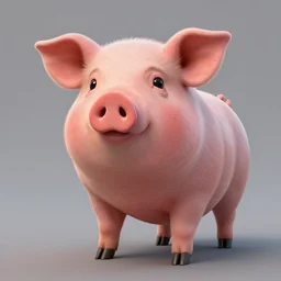 🤖🐷, digital Art,hyperrealist, artstation, greg rutkowski