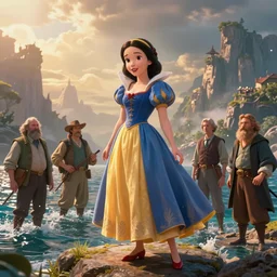bokeh, epic proportion, beautifull hyper realistic rapunzel at sea, gorgeous lighting by kim jung giu weta studio, artgerm, mucha, bautista and norman rockwell and greg rutkowski and tom bagshaw and james gurney and lucasfilm,