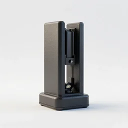 voxel embosser, clean 3d render, octane render, isolated on a pure white background, centered, entire object in frame, sharp focus, soft studio lighting