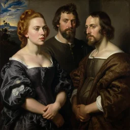 painting of scarlet johansson and natalie portman, by jan van eyck, tom bagshaw, jean delville, william bouguereau, albrecht durer