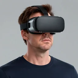 front view portrait jim carrey, human computer, vr headset, digital art from artstation by ruan jia and mandy jurgens and artgerm and william - adolphe bouguereau as clown