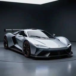 a prototype of a futuristic car