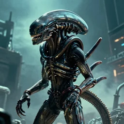 a xenomorph shark in aliens ( 1 9 7 9 )