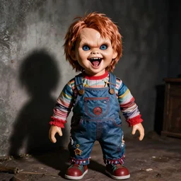 screaming chucky doll in the never ending story