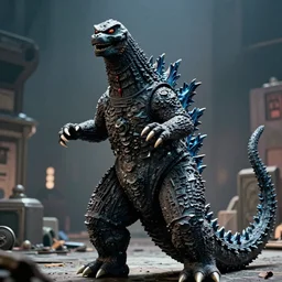 a film still of a 1 9 6 0's godzilla in the movie tron ( 1 9 8 2 )