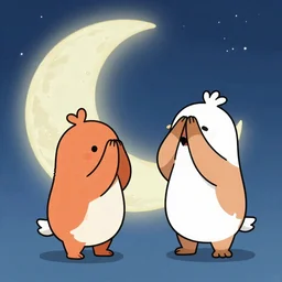 a moonin spin off where moonin tells lame jokes to snufkin who just covers his face in embarrassment the entire time