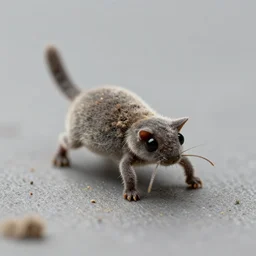 a microscopic dust mite - cat - hybrid. animal photography, - s 5 0