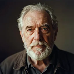 beautiful portrait old man, beautiful 1 2 0 film instamatic photo