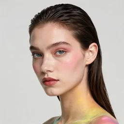 the most beautiful supermodel girl burning with unseen colors, photo pic taken by gammell + giger + mcfarlane + del toro + divine god + after life+ realistic delights, rainbow colors drip