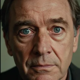 7 0 s movie still of a old man with spiral in the eyes, cinestill 8 0 0 t 3 5 mm eastmancolor, heavy grain, high quality, high detail