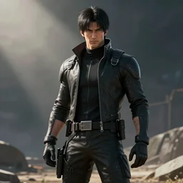 Hideo Kojima as Solid Snake from Metal Gear Solid