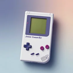 dezeen, minimalissimo, artsy, ignant, top down shot of soft light gradient computer blur gameboy sp by jony ive, jonny niesche, kristen cliburn