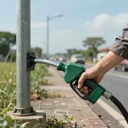 hd artistic photo of life after no petrol and diesel left on earth in future, highly detailed