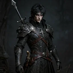 portrait of a hunter from Bloodborne, hd, detailed, dark, gothic, 4k