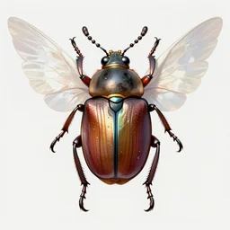 a beetle insectoid angel, symmetrical, highly detailed, digital art, sharp focus, trending on art station, anime art style