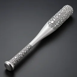 baseball bat made out of diamond