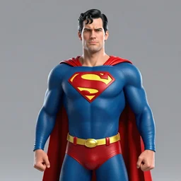 larry david as superman, artstation, 3 d render, volumetric light, ultrarealistic, nvidia, cinema 4 d, pixar