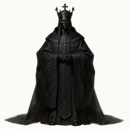 full portrait of priest - king of the old gods, black metal shiny skin. intricate, elegant, highly detailed, centered, digital painting, artstation, concept art, smooth, sharp focus, illustration, artgerm, tomasz alen kopera, peter mohrbacher, donato giancola, joseph christian leyendecker, wlop, frank frazetta