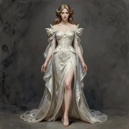 full body, front pose, painted, portrait, princess of darkness, studio light, ultra - fine detail, art nouveau, artwork by tooth wu and wlop and kilian eng and artgerm, symmetric, cinematic realism, weta, vibrant colors, smooth gradients, high contrast, depth of field, aperture f 1. 2