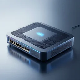 a futuristic network router