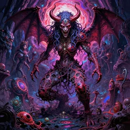 Demons of pain, Looping all betrayals I've done in shame, Again and again, I thought that I'd been saved yet here I am, Those demons of pain, Looping my mistakes I've done in vain, Again and again, I thought that I'd been saved yet here I am, concept art, trade on artstation, sharp focus, psychedelic, by Yoshitaka Amano, Mark Ryden, Gloom, Peter Mohrbacher, fantasy art, masterpiece, Hyperrealism. Subsurface scattering. Octane Render. Weirdcore