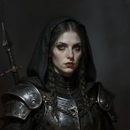 gothic byzantine warrior, dark fantasy, portrait, highly detailed, headshot, digital painting, trending on artstation, concept art, sharp focus, illustration, art by artgerm and greg rutkowski and magali villeneuve