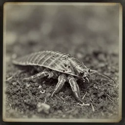 tardigrade!!! daguerreotype portrait photograph. inspired by gerard grom and ansel adams. highly detailed. old timey.