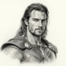 henry cavill as orc barbarian | | pencil sketch, realistic shaded, fine details, realistic shaded lighting poster by greg rutkowski, magali villeneuve, artgerm, jeremy lipkin and michael garmash and rob rey