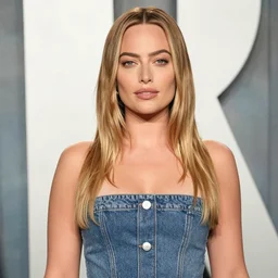 margot robbie as a playboy star