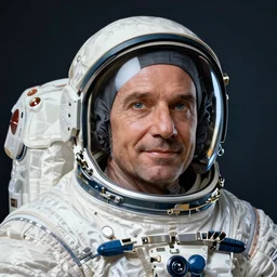 photo of an astronaut wearing helmet paint detailed digital artstation, portrait hd 4 k, y greg rutkowski and gaston bussiere and craig mullins and j. c. leyendecker, hd
