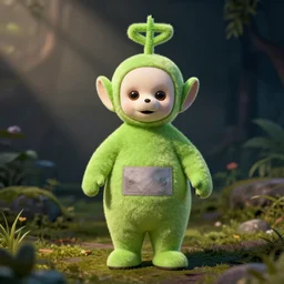 cyberpunk teletubby