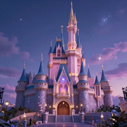 enchanted magic castle in the sky, digital art, beautiful composition, highly detailed, trending on artstation, devianart, cgsociety