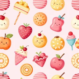 Beautiful sweets background trending on artstation