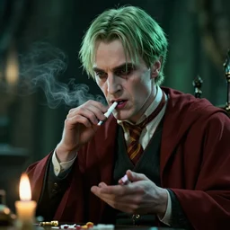 Lord Voldemort doing drugs 4K detail