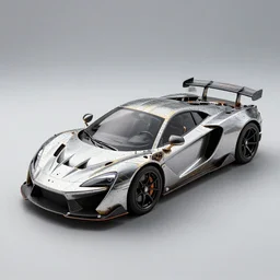 a photo of a supercar that is made out of a hard drive