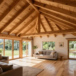 casa de madera - cupulas - foto profesionales - interior