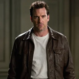 A photo of Sam Lake as Max Payne