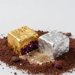 Description of paradise : A brick is made of gold and another is made of silver. Its clay (the substance between the two bricks) is musk. Its sand is pearl and ruby and its soil is the saffron.